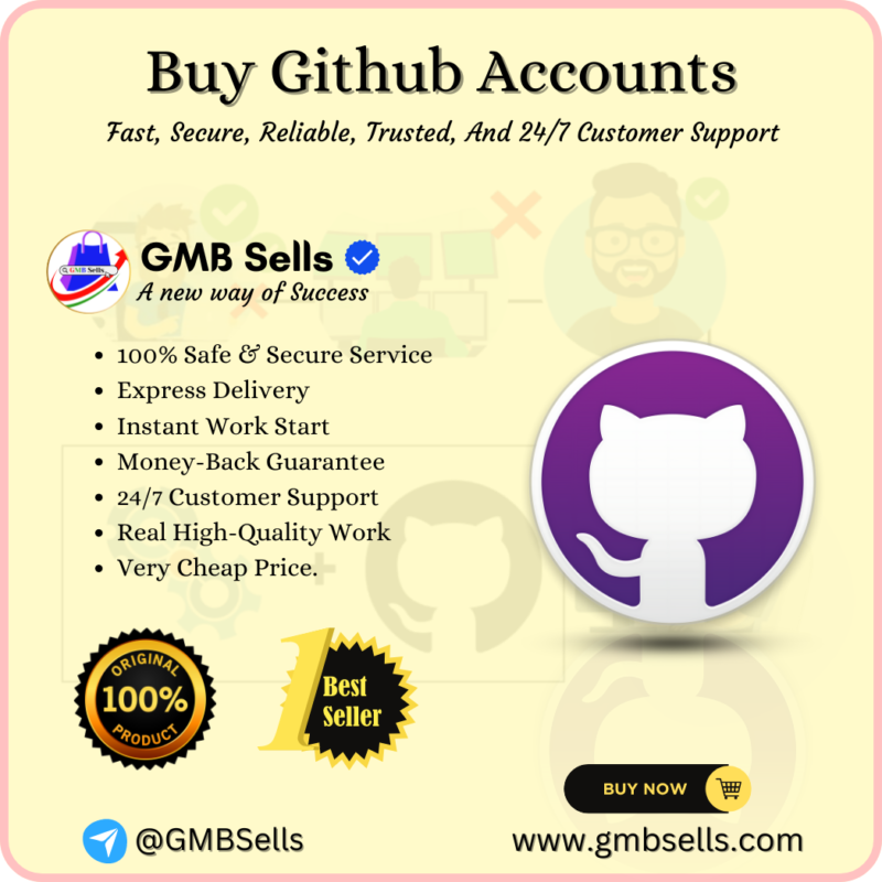 Buy Github Accounts