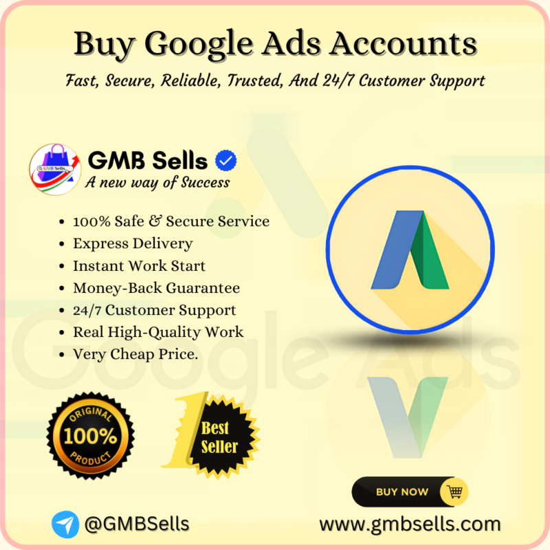 Buy Google Ads Accounts