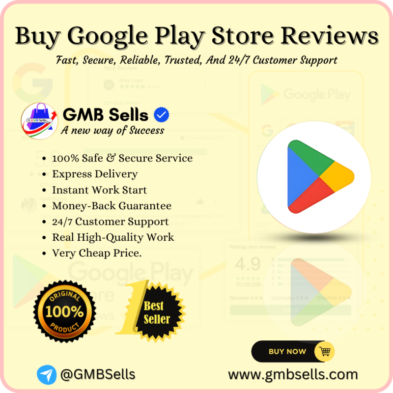 Buy Google Play Store Reviews