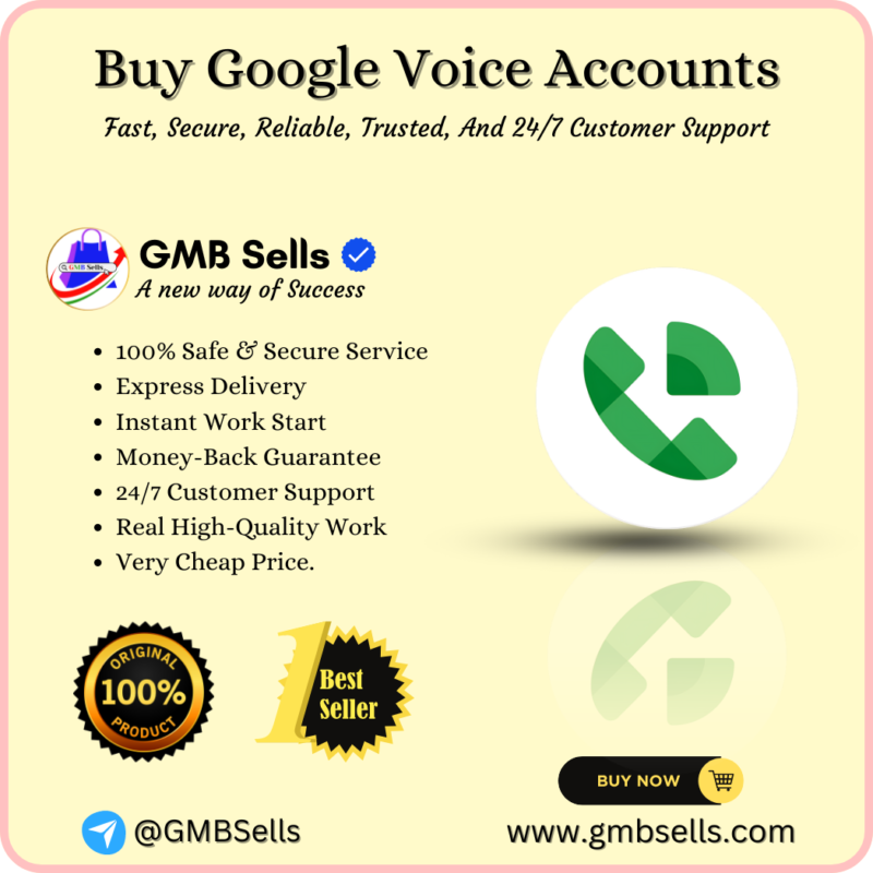 Buy Google Voice Accounts