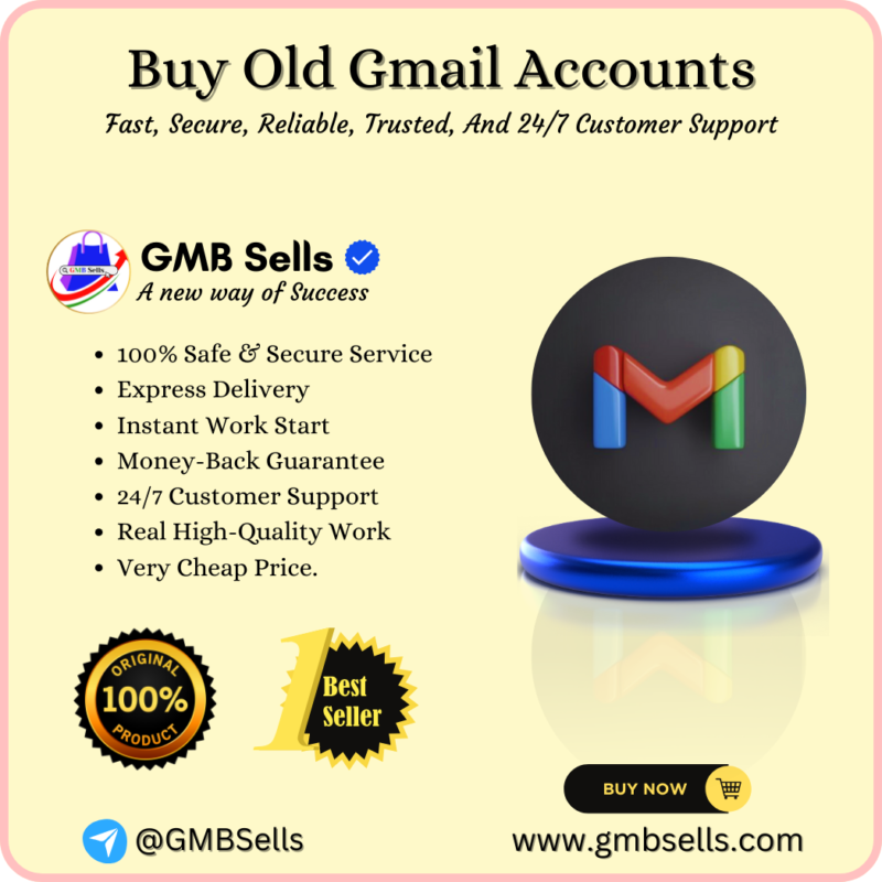 Buy Old Gmail Accounts