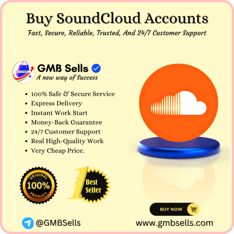 Buy SoundCloud Accounts