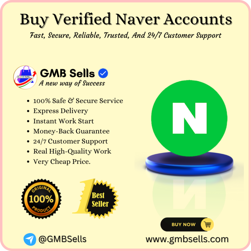 Buy Verified Naver Accounts