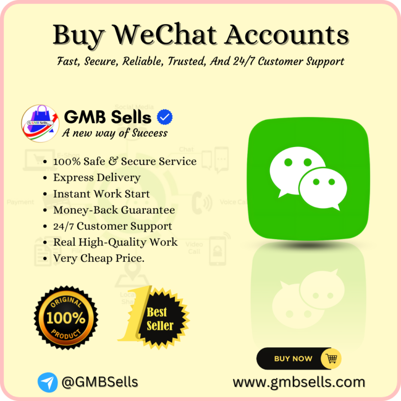 Buy WeChat Accounts