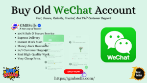 Buy Old WeChat Account 